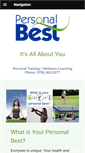 Mobile Screenshot of personalbestpersonaltraining.com